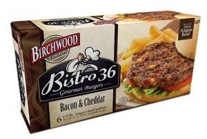 Birchwood Foods - Bacon and Cheddar Angus Burger