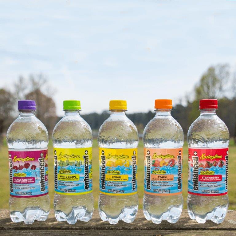 Springtime Vitamin Enriched Flavored Water